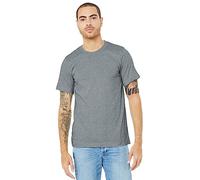 Bella Canvas Adults Unisex Heather CVC T-Shirt (L) (Athletic Heather Grey)