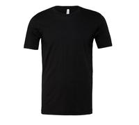 Bella + Canvas Men's Heather CVC T-Shirt in Black | Size: 2XL Bella + Canvas Black 2XL