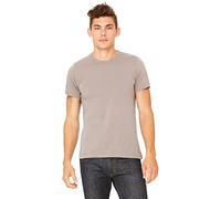 Bella + Canvas Mens Jersey Short-Sleeve T-Shirt - Dark Grey Heather X-Large