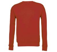 Bella + Canvas Fleece Drop Shoulder Sweatshirt in Red | Size: Large Bella + Canvas Red L