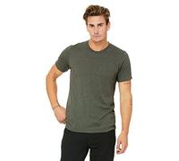 Bella + Canvas. Heather Military Green. XL. 3001. 00884913634435