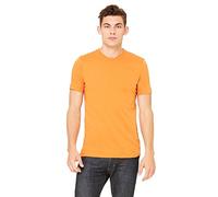 Bella Canvas mens 3001c, Orange, Large