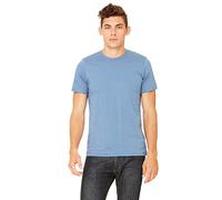 Bella Canvas mens 3001c, Steel Blue, Large