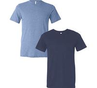 Bella Canvas Mens 3413c, Blue-navy, S