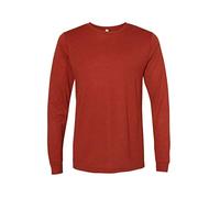 Bella Canvas Mens 4.2 Oz. Long-Sleeve Jersey T-Shirt (3501) -Brick TRIB -M