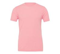Bella + Canvas Men's Canvas Jersey Crew Neck T-Shirt Short Sleeve T-Shirt in Dusty Pink | Size: 2XL Bella + Canvas Dusty Pink 2XL