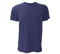 Bella + Canvas Men's Canvas Jersey Crew Neck T-Shirt Short Sleeve T-Shirt in Navy | Size: Medium Bella + Canvas Navy M