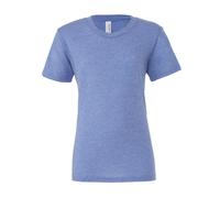 Bella + Canvas Men's Canvas Triblend Crew Neck T-Shirt Short Sleeve T-Shirt in Duck Egg Blue | Size: XS Bella + Canvas Duck Egg Blue XS