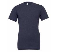 Bella + Canvas Men's Heather Cvc Short Sleeve T-Shirt in Blue | Size: XL Bella + Canvas Blue XL