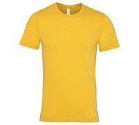 Bella + Canvas Men's Jersey Crew Neck T-Shirt in Bright Yellow | Size: Large Bella + Canvas Bright Yellow L