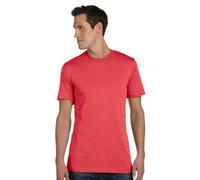 Bella + Canvas Mens Jersey Short-Sleeve T-Shirt - Coral 2X-Large