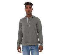Bella Canvas Mens Poly-Cotton Fleece Pullover Hoodie (BC3719) -DEEP Heath -M