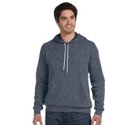 Bella Canvas Mens Poly-Cotton Fleece Pullover Hoodie (BC3719) -DEEP Heath -XL