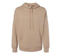 Bella Canvas Mens Sponge Fleece Pullover DTM Hoodie Sweatshirt (3729) -TAN -2XL