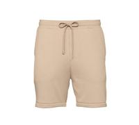 Bella + Canvas Men's Sweat Shorts in Tan | Size: Medium Bella + Canvas Tan M
