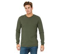 Bella + Canvas Shirts, Military Green, XL, 3501, 00884913636873
