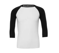 Bella+Canvas Unisex 3/4 Sleeve Baseball Lightweight Tee