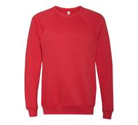 Bella + Canvas Unisex Adult Fleece Raglan SweatshirtXXL Burnt Red BC4755