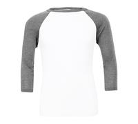 Bella + Canvas Unisex Adult Triblend 3/4 Sleeve Baseball T-S RW9083