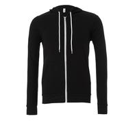 Bella Canvas Unisex Adults Fit Poly/Cotton Fleece Full Zip Relax Hoodie CA3739