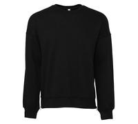 Bella Canvas Unisex Drop Shoulder Fleece - DTG Black