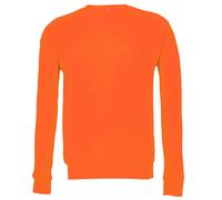 Bella Canvas Unisex Drop Shoulder Fleece Orange Crew Neck Sweatshirt