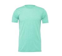 Bella + Canvas Unisex Heather Jersey Short Sleeve Crew Neck T-shirt