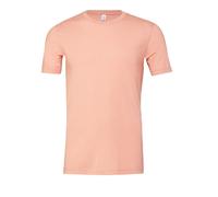 Bella + Canvas Unisex Heather Jersey Short Sleeve Crew Neck T-shirt