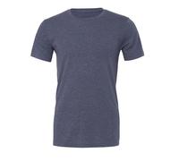 Bella + Canvas Unisex Heather Jersey Short Sleeve Crew Neck T-shirt