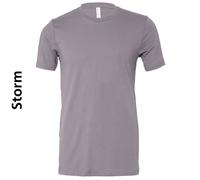 Bell Canvas Unisex Jersey Crew Neck T-Shirt Casual Wear Plain Cotton Tee Mens