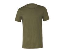 Bella + Canvas Unisex Jersey Short Sleeve T-shirt with Shoulder Taping