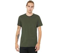 Bella + Canvas Unisex Jersey Short Sleeve Tee (Army) (2X) (US)