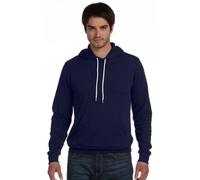 Bella Canvas Unisex Poly-Cotton Fleece Pullover Hoodie - Navy - L (US)