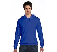 Bella + Canvas Unisex Poly-Cotton Fleece Pullover Hoodie (True Royal) (L) (US)