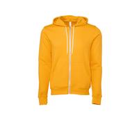 Bella Canvas Unisex polycotton fleece full-zip hoodie 3739