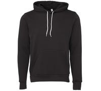 Bella Canvas Unisex Polycotton Fleece Hoodie Dark Grey Size XS to 2XL