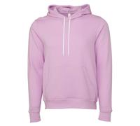 Bella Canvas Unisex Polycotton Fleece Hoodie Lilac Relaxed Fit