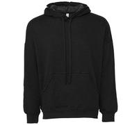 Bella Canvas Unisex Raw Seam Hoodie Oversized Casual Fleece Layering