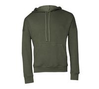 Bella Canvas 3729 Unisex Sponge Fleece Pullover Sweatshirt-Military Green-XL (US)
