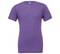 Bella + Canvas Unisex Triblend Crew Neck Tee 3413-Plain Top Short Sleeve T-Shirt