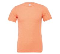 Bella + Canvas Unisex Triblend Crew Neck Tee 3413-Plain Top Short Sleeve T-Shirt