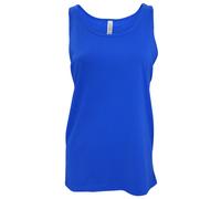 Bella + Canvas Women's Canvas Jersey Sleeveless Tank Top in Dark Blue | Size: Large Bella + Canvas Dark Blue L