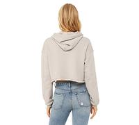 Bella + Canvas Womens Cropped Fleece Hoodie