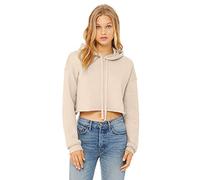 Bella + Canvas Womens Cropped Fleece Hoodie