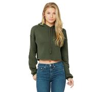 Bella + Canvas Womens/Ladies Cropped Fleece Hoodie RW7060