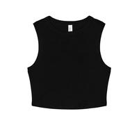 Bella + Canvas Womens/Ladies Heather Micro-Rib Cropped / N/A N/A RW10340