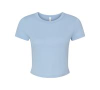 Bella + Canvas Womens/Ladies Micro-Rib Crop T-Shirt PC6984