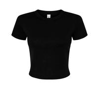 Bella + Canvas Womens/Ladies Micro-Rib Crop Top / N/A N/A PC7506