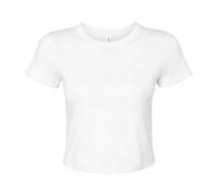 Bella + Canvas Womens/Ladies Micro-Rib Crop Top PC7506