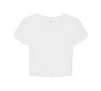 Bella + Canvas Womens/Ladies Micro-Rib Cropped T-Shirt / N/A N/A RW9975